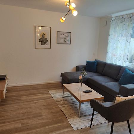 Moderne Neubau Ferienwohnung ヴィースバーデン エクステリア 写真
