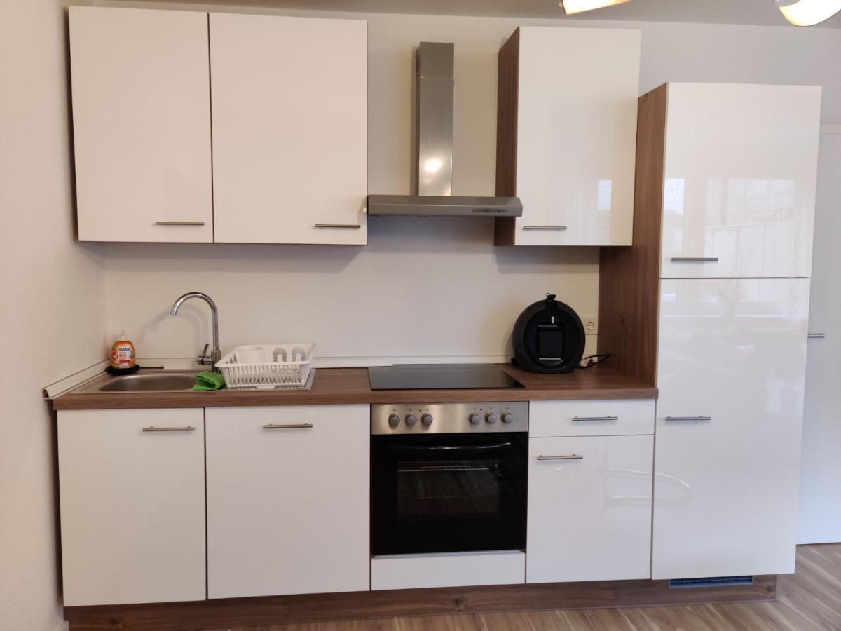 Moderne Neubau Ferienwohnung ヴィースバーデン エクステリア 写真